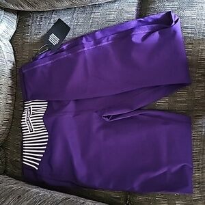 Ladies purple savage fenty leggings.